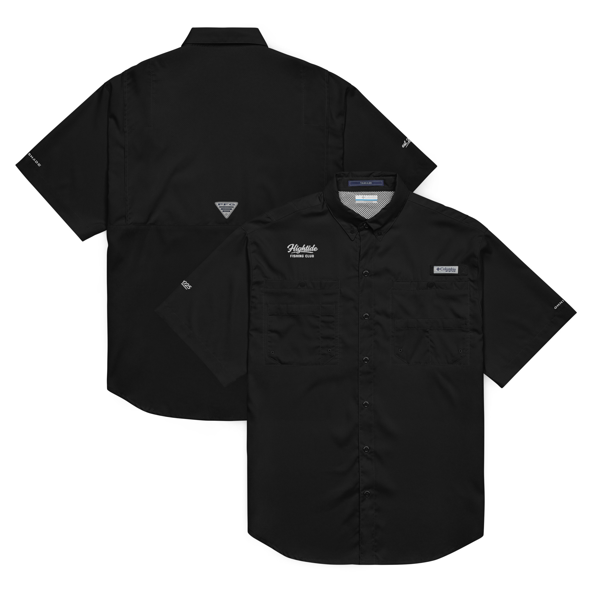 HighTide Hookwear™ Columbia short sleeve shirt – Hightide Fishing Club