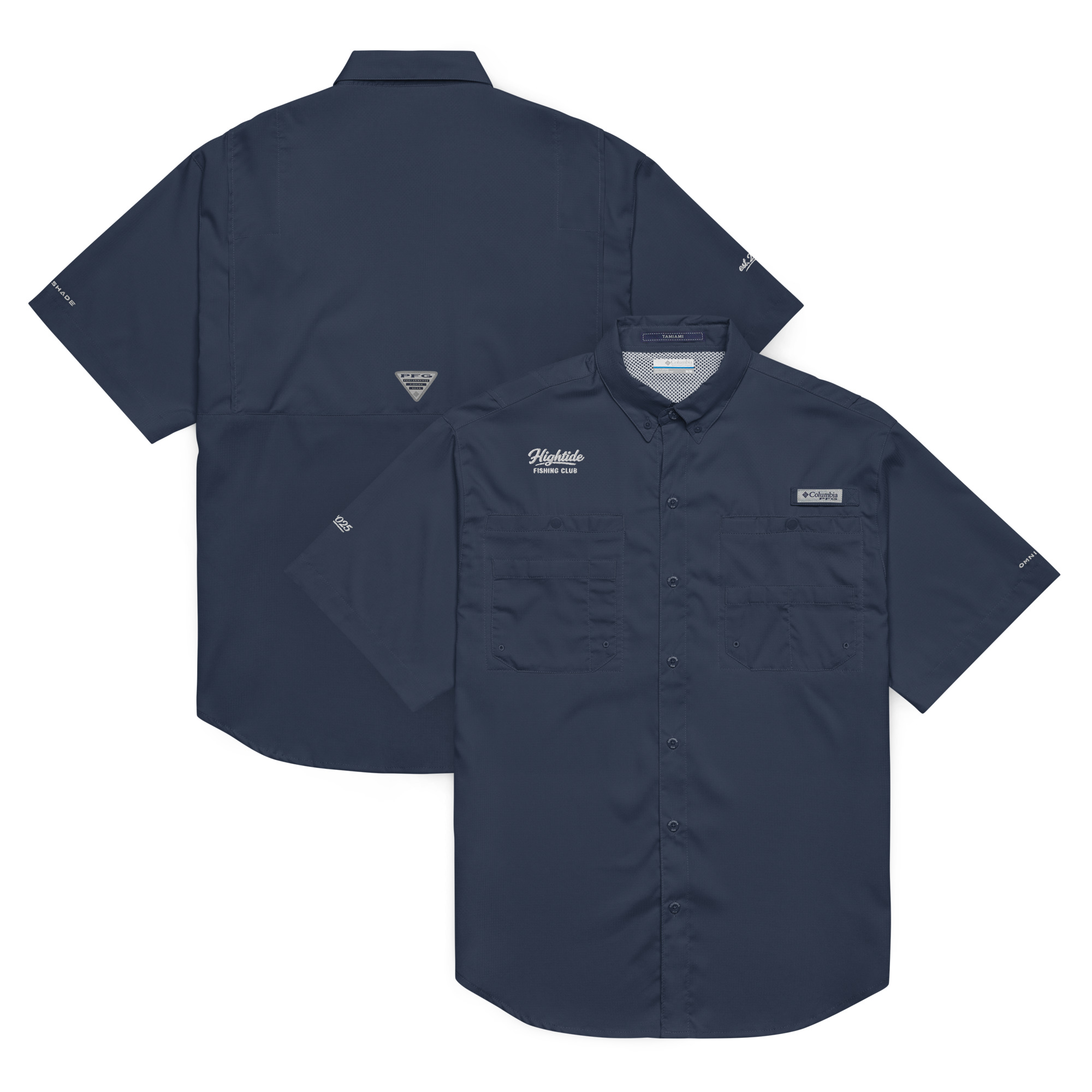 HighTide Hookwear™ Columbia short sleeve shirt – Hightide Fishing Club - Image 2